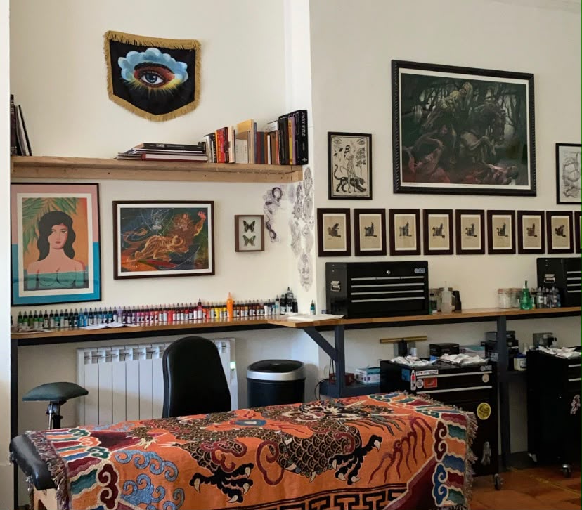 Inside the Gatekeeper Tattoo studio